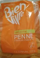 Mängden socker i Penne à base de maïs et riz sans gluten