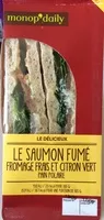Mängden socker i Le Saumon Fumé Fromage Frais et Citron Vert Pain Polaire
