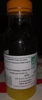 Mängden socker i 100% Jus d'orange frais bio