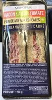 Mängden socker i Bacon Laitue Tomate