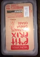 Mängden socker i 28 batonnets saveur crabe