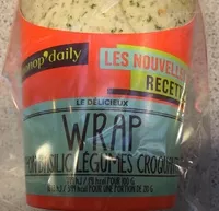 Mängden socker i Wrap Thon Basilic Légumes croquants