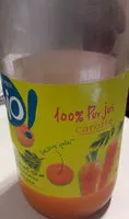 Mängden socker i 100% pur jus Carotte