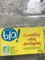 Mängden socker i Crevette Bio