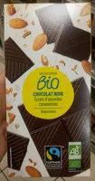 Mängden socker i Chocolat noir degustation éclats d’amandes caramélisés