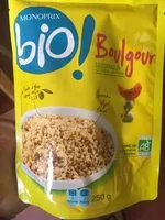 Mängden socker i Boulgour tomates & olives vertes bio