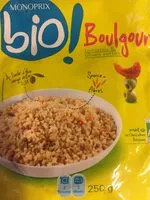 Mängden socker i Boulgour tomate et olives vertes