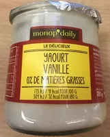 Mängden socker i Yaourt vanille