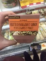 Mängden socker i Risotto boulgour quinoa