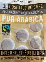 Mängden socker i Dosettes de café
