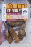 Mängden socker i Aiguillettes Poulet Multigraines