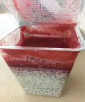 Mängden socker i Perles De Chia Framboise