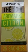 Mängden socker i Thé noir aromatisé citron