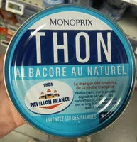 Mängden socker i Thon albacore au naturel