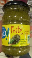 Mängden socker i Pesto au basilic frais