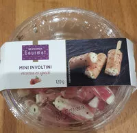 Mängden socker i Mini Involtini ricotta et Speck