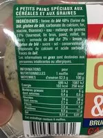 Mängden socker i 4 Muffins céréales & graines