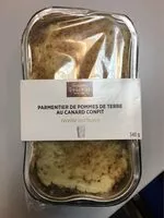 Mängden socker i Parmentier de pommes de terre au canard confi