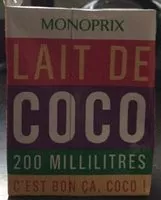 Mängden socker i Lait de Coco