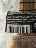 Mängden socker i Pâtisseries Stollen aux écorces d'agrumes