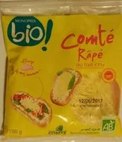 Mängden socker i Comté râpé au lait cru