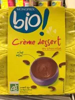 Mängden socker i Crème dessert au chocolat