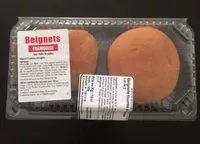 Mängden socker i Beignets framboise