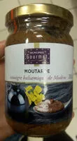 Mängden socker i Moutarde vinaigre balsamique de Modène