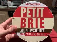 Mängden socker i Petit brie au lait pasteurisé