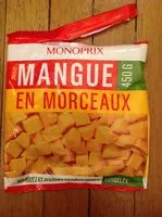 Mängden socker i Mangue en morceaux