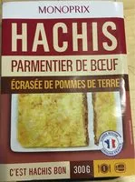 Mängden socker i Hachis Parmentier de boeuf