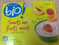 Mängden socker i Yaourt aux fruits mixés