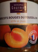 Mängden socker i Confiture Abricots rouges du Roussillon
