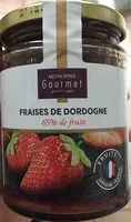 Mängden socker i Confiture Fraises de Dordogne