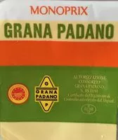 Mängden socker i Grana Padano