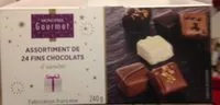 Mängden socker i Assortient de 24 fins chocolats