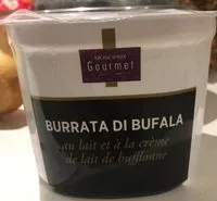 Mängden socker i Burrata di bufala