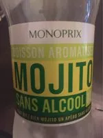 Mängden socker i Boisson aromatisée Mojito - sans alcool