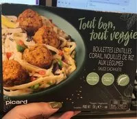 Mängden socker i Boulettes Lentilles Corail, Nouilles de Riz aux Légumes, Sauce Cacahuète