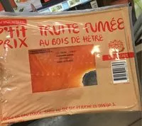 Mängden socker i Truite fumee au bois de hetre