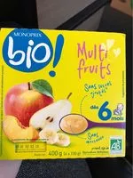 Mängden socker i Multifruits bio