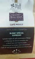 Mängden socker i Café moulu 100% arabica grand cru