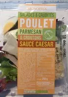 Mängden socker i Salade & Crudité Poulet sauce Caesar