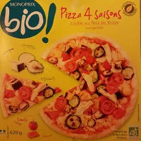 Mängden socker i Pizza 4 saisons Bio