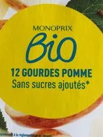 Mängden socker i 12 Gourdes Pomme