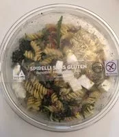 Mängden socker i Spirelli sans gluten