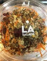 Mängden socker i Salade de boulgour, pois chiches...