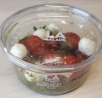 Mängden socker i Salade tomates mozzarella basilic