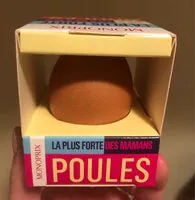 Mängden socker i Veritable coquille d'oeuf remplie de chocolat praliné