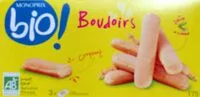 Mängden socker i boudoirs